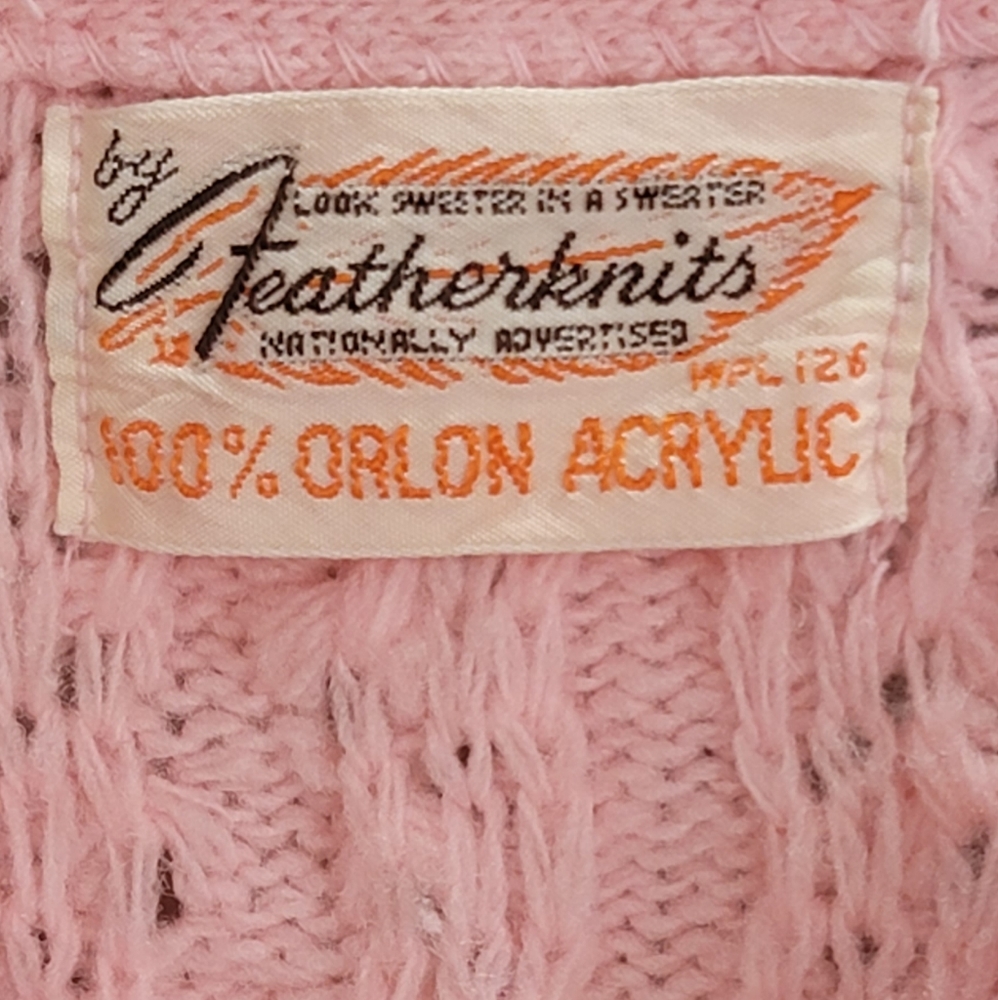 FEATHERKNITS Vintage Cardigan Sweater - Picture 7 of 8